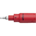 Embout de tournevis 3/8 à six pans creux VDE 6x75mm Wiha