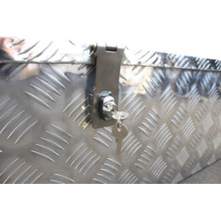 Caisse de transport en aluminium pour EnergyTube. env.95 Ltr.poignées. Serrure à clé. Vérin à gaz