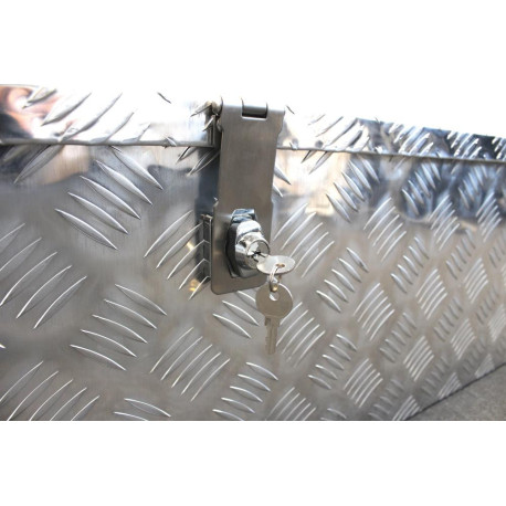 Caisse de transport en aluminium pour EnergyTube. env.95 Ltr.poignées. Serrure à clé. Vérin à gaz