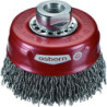 Brosse boisseau Xtreme acier 80x0.3mm ondulée Osborn