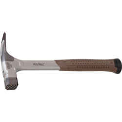 Marteau de plombier AluTec lisse avec clou magnétique 450g PICARD