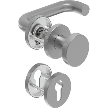 Poignée porte WE-Grt. ER 9 mm RS forme U. FS. PZ Forme en U. FS. PZ