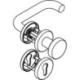 Poignée porte WE-Grt. ER 9 mm RS forme U. FS. PZ Forme en U. FS. PZ
