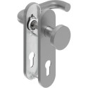 Poignée porte WE-Grt. ER 9 mm RS forme U. Raccord court. FS. PZ Forme en U. Court. FS. PZ