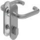 Poignée porte WC-Grt. ER Forme en U. Raccord court. Forme en U. Court.