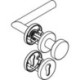 Poignée porte WE-Grt. ER 9 mm RS forme L. FS. PZ Forme en L. FS. PZ