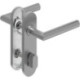 Poignée porte WC-Grt. ER forme L. Raccord court. Forme en L. Court.