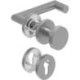 Poignée porte WE-Grt. ER 8 mm LS Forme L avec Re.. PZ forme L avec re. PZ