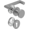 Poignée porte WE-Grt. ER 9 mm LS Forme L avec re. FS. PZ Forme en L avec. FS. PZ