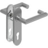 Poignée porte DD-Grt. ER 9 mm en forme de L avec re. FS. PZ Forme L avec D. FS. PZ