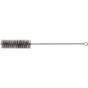 Brosse cylindrique avec oeillet 25 x100/300mm. Fil d'acier ondulé Lessmann