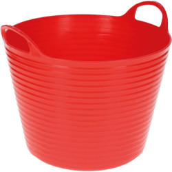 Bac flexible FlexBag rouge 28ltr.