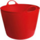 Bac flexible FlexBag rouge 42ltr.