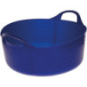 Bac flexible FlexBag bleu 15 l., version plate