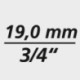Embout de tournevis 3/4 T60x80mm Stahlwille