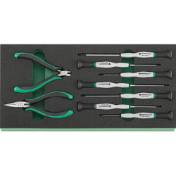 Module d'outils 1/3 outils électroniques TCS 7 821/9 Stahlwille