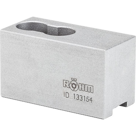 Mâchoire rapportée durcissable 60 degrés 170mm RÖHM 170mm RÖHM