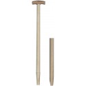Manche beche forme T 830/40 mm