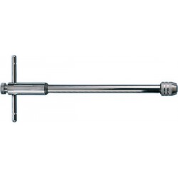 Porte-outils, Capacité 4 pans : 4,6-8,0 mm, pour queues filetées selon DIN M5-12, pour queues filetées selon ISO M6-12, Long. totale : 300 mm