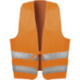 Gilet de sécurité. EN PVC. EN 471. taille unique. orange.