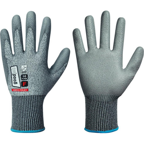 Gant de protection contre les coupures FOLEY. Cut F. gris. Taille.11 (Par 10)