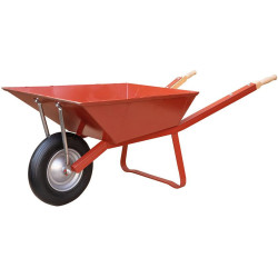 Brouette WEK 8585 L. Roues en caoutchouc plein. monté.