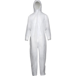 Combinaison de protection. PP. 50g/m2. blanc. Taille XL.