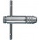 Porte-outils, Capacité 4 pans : 4,6-8,0 mm, pour queues filetées selon DIN M5-12, pour queues filetées selon ISO M6-12, Long. totale : 110 mm