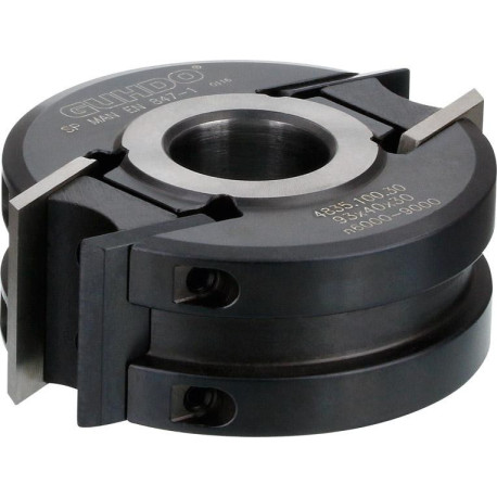 Couteau à plier et à profiler Z2 D93mm Guhdo