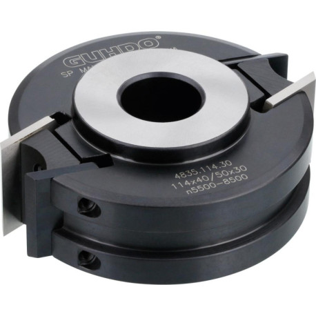 Couteau à plier et à profiler Z2 D114mm Guhdo