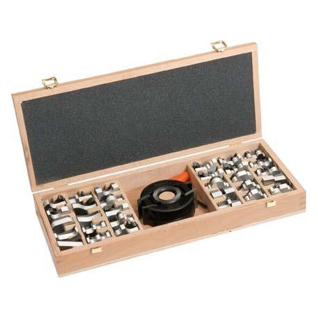 Jeu d'outils Univ. profil 1-6 dans un étui en bois