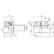 Support VDI DIN69880 B1A-40x25x44