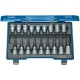 Coffret clés a douille 1/2"18 pièces T20-60 Gedore