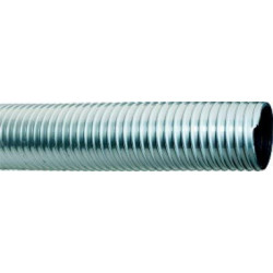 PVC/NBR tuyau d'aspiration et de refoulement gris. NAFTOIL/BUNA 38mm STRECKE (Par 50)