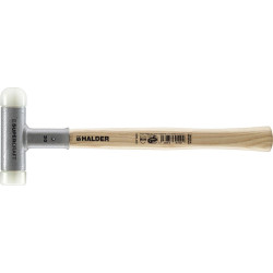 Marteau SUPERCRAFT 30mm avec 1 tête arrondie. tête sans rebond HALDER