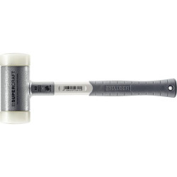 Marteau SUPERCRAFT 60mm sans rebond avec poignée 3-composants HALDER