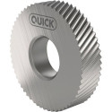 Roue moletée PM BL 30Grad 21.5x5x8 H7 P1.6 QUICK