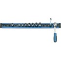 Gedore SL2013 Barre 380 mm pour 13 pièces 1/4"