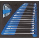 Assortiment d'outils pour servante CT2/3 Clé coudéeGedore