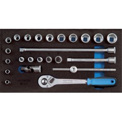 Assortiment d'outils pour servante CT1/3 clé a douille 3/8" Gedore