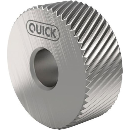 Molette PM BL 30Grad 15x4x4 G7 P0.5 avec chanfrein QUICK