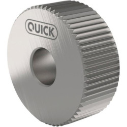 Roue moletée PM AA 15x6x 6A11 G7 P0.8 avec chanfrein QUICK