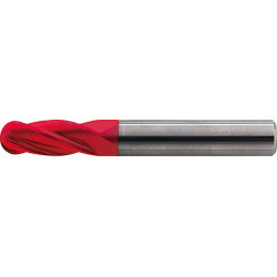 Fraise à rayon longue WN VHM FIRE queue HA Z4 16mm GÜHRING