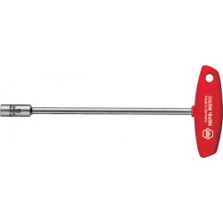 Clé a douille 6 pans avec manche en T - 7 x200mm - Wiha
