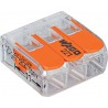 Borne de Compact 3x0,2-4qmm transparent