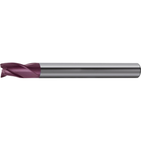 Fraise en bout courte DIN6527VHM TiALN Z3 12mm GÜHRING