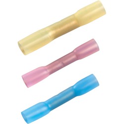 Connecteur bout a bout thermorétractable bleu 1,5-2,5qmm 10 pièces