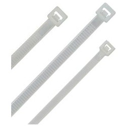 Serre-cables en nylon Transparent, assortiment
