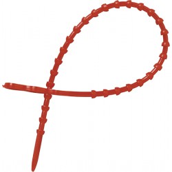 Serre cable 200mm,rouge