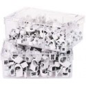 Multi-Clip, blanc 7-12 mm,longueur clou 35mm